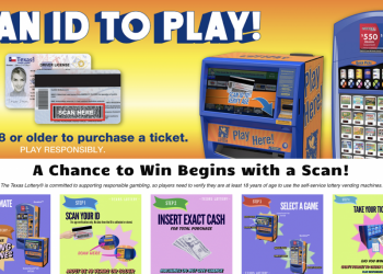 텍사스, 올해부터 자판기에서 복권구매시 신분증 스캔 필수